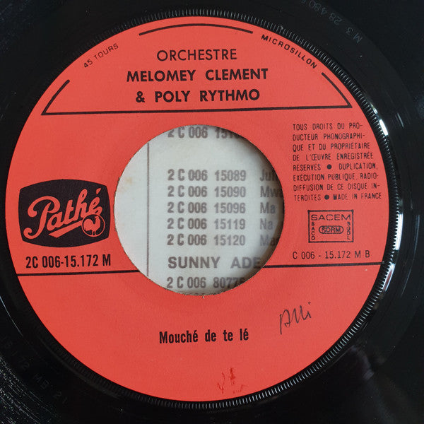 Clément Mêlomê, T.P. Orchestre Poly-Rythmo : Ten É Ten (7")