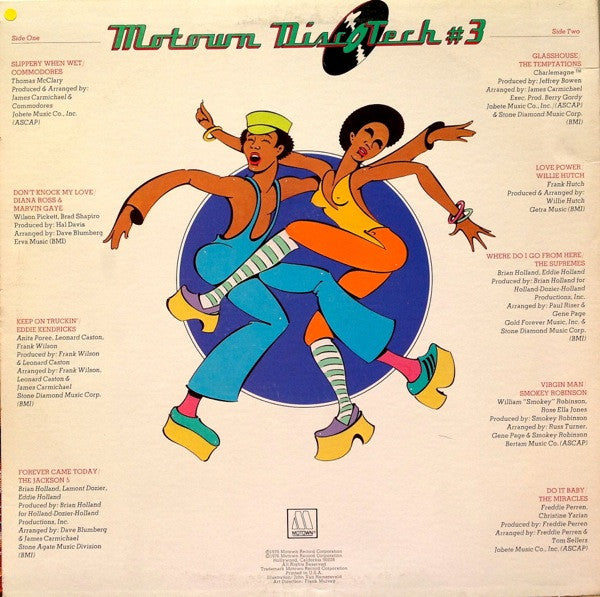 Various : Motown Disc-O-Tech #3 (LP, Comp, P/Mixed)