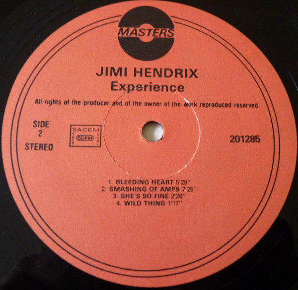 Jimi Hendrix : Experience (LP, Comp)