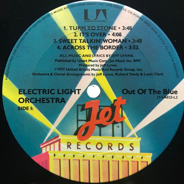 Electric Light Orchestra : Out Of The Blue (2xLP, Album, Pit)