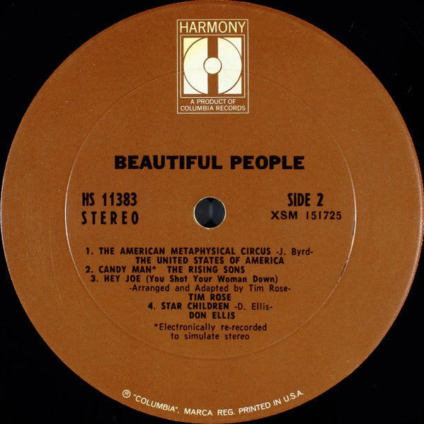 Various : Beautiful People (LP, Comp)