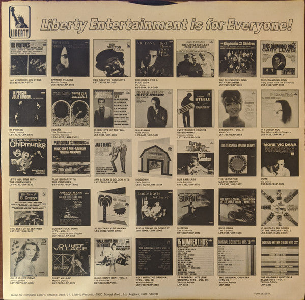 Gary Lewis & The Playboys : (You Don't Have To) Paint Me A Picture (LP, Album, Mono)