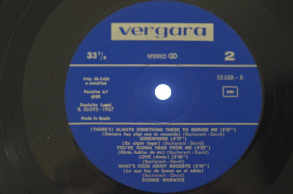 Dionne Warwick : I Say A Little Prayer (LP, Album)