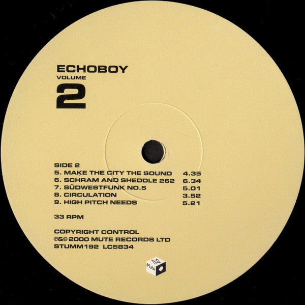 Echoboy : Volume 2 (LP, Album + 7", Bon + Ltd)
