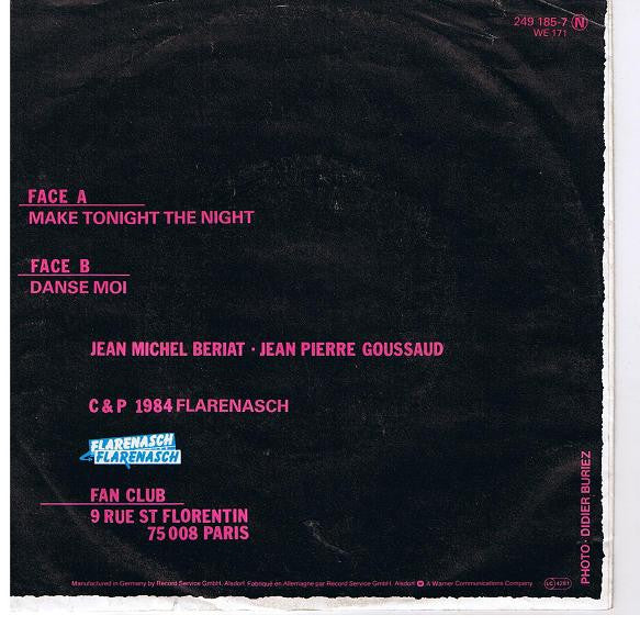 Rose Laurens : Make Tonight The Night (7", Single)