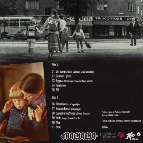 Machacha : Blod, Paranoia & Tårer (LP, Album, Ltd)