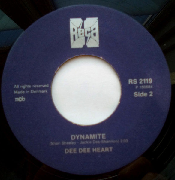 Dee Dee Heart : All Growing Up / Dynamite (7")