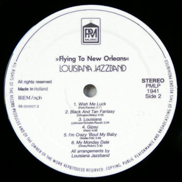 Louisiana Jazzband : Flying To New Orleans (LP, Album)