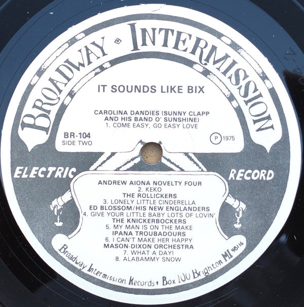 Various : It Sounds Like Bix (LP, Comp)