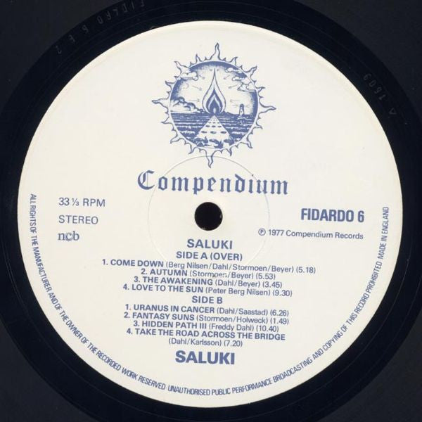 Saluki : Saluki (LP, Album)