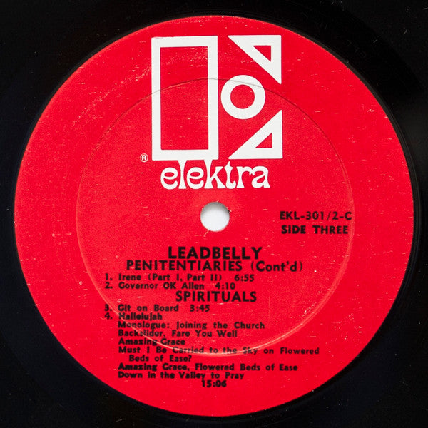 Leadbelly : The Library Of Congress Recordings (3xLP, Comp, Mono, RP + Box)