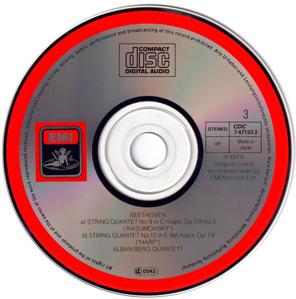 Ludwig van Beethoven - Alban Berg Quartett : Die "Mittleren" Streichquartette = The "Middle Period" String Quartets (3xCD, Album, RE)