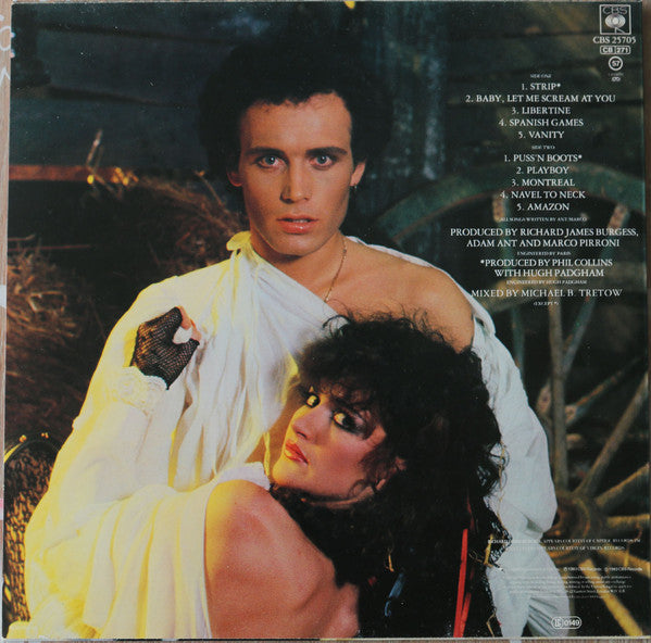 Adam Ant : Strip (LP, Album)