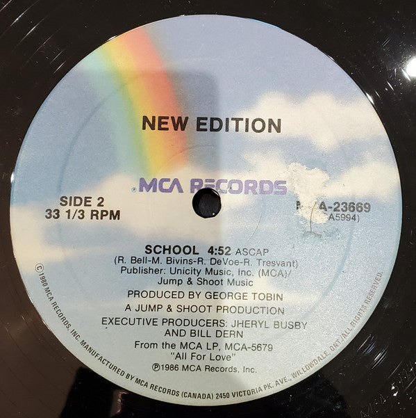 New Edition : Earth Angel (12")