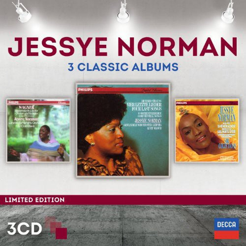 Jessye Norman : 3 Classic Albums (3xCD, Comp)