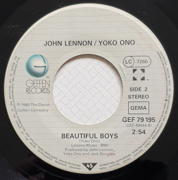 John Lennon : Woman (7", Single)