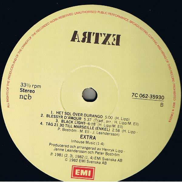 Extra (4) : Extra (LP, Album)