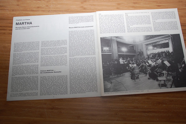Friedrich von Flotow - Anneliese Rothenberger, Brigitte Fassbaender, Nicolai Gedda, Hermann Prey - Robert Heger : Martha (3xLP + Box)
