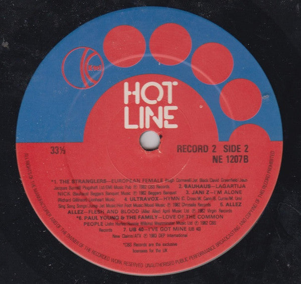 Various : Hotline 2 (LP, Comp)