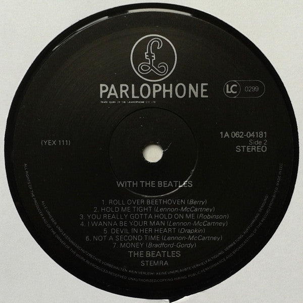 The Beatles : With The Beatles (LP, Album, RE, Lab)