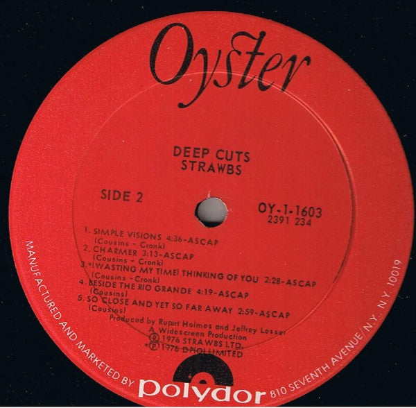 Strawbs : Deep Cuts (LP, Album)