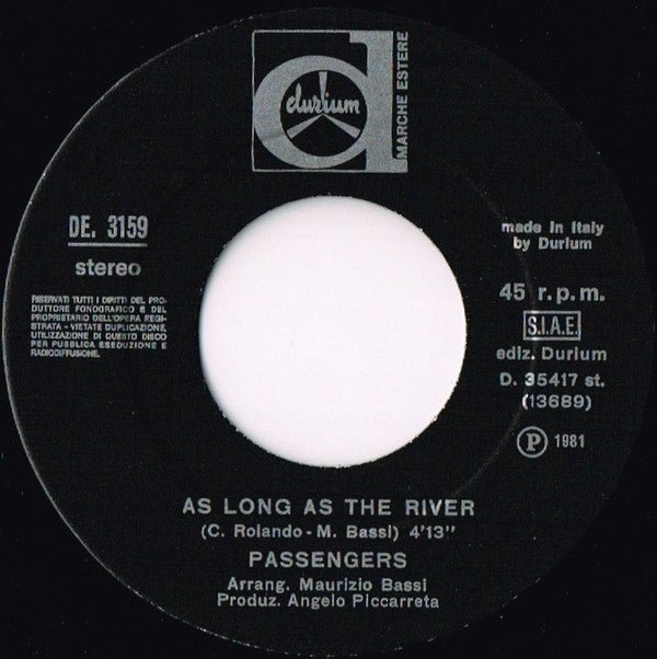 Passengers (2) : Midnight (7", Single)