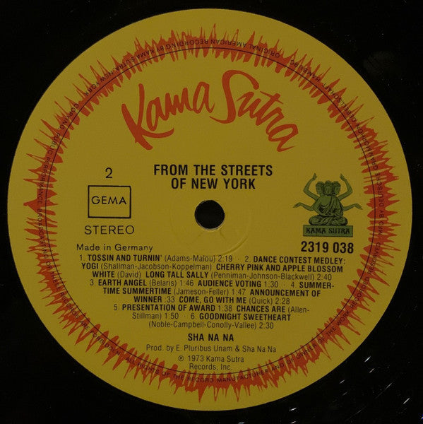 Sha Na Na : From The Streets Of New York (LP, Album)