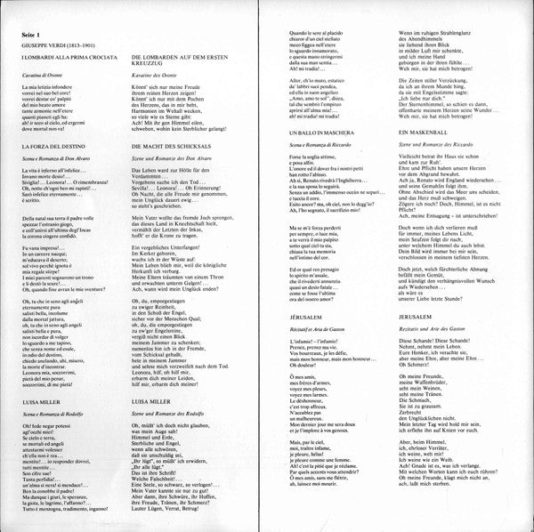 José Carreras, Royal Philharmonic Orchestra, Roberto Benzi : José Carreras Singt Donizetti, Bellini, Verdi, Rossini, Ponchielli, Pucchini (LP, Album)