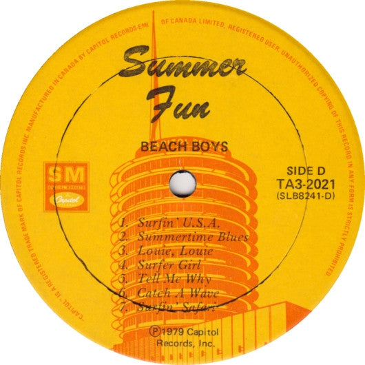 The Beach Boys : Summer Fun (2xLP, Comp)