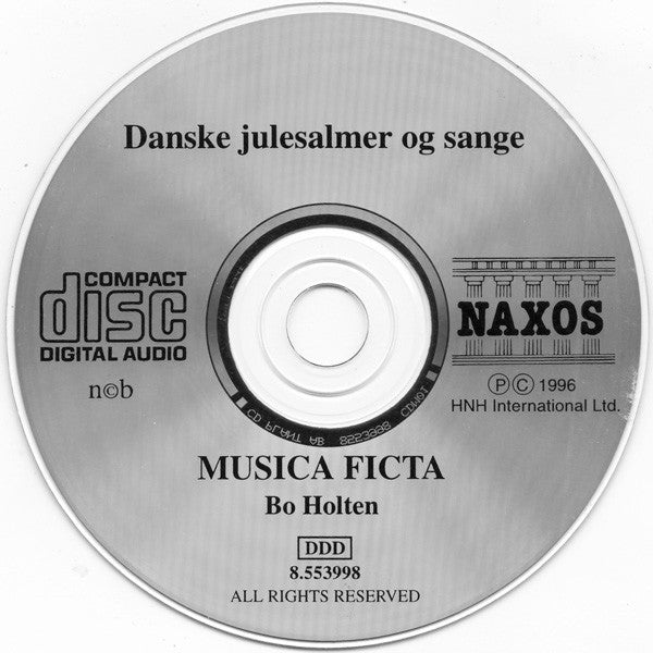 Musica Ficta / Bo Holten : Danske Julesalmer Og Sange Vol. 1 & 2 (2xCD, Comp)