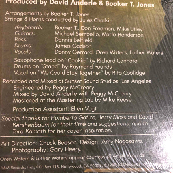 Booker T. Jones : The Best Of You (LP, Album)