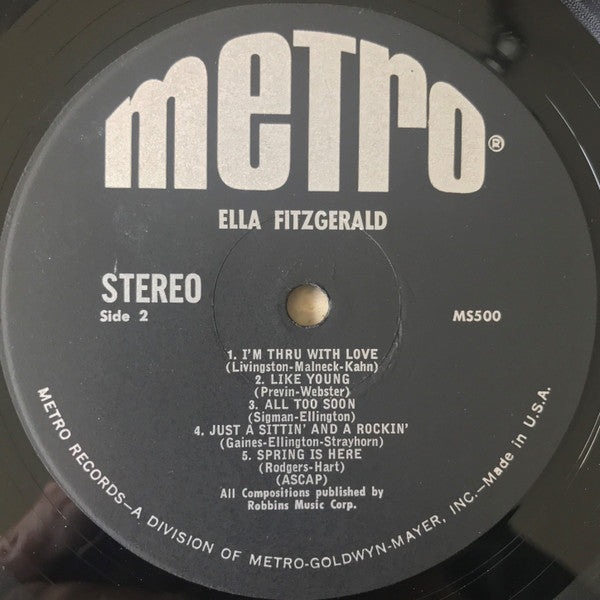 Ella Fitzgerald : Ella Fitzgerald (LP, Comp)