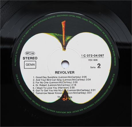 The Beatles : Revolver (LP, Album, RE)