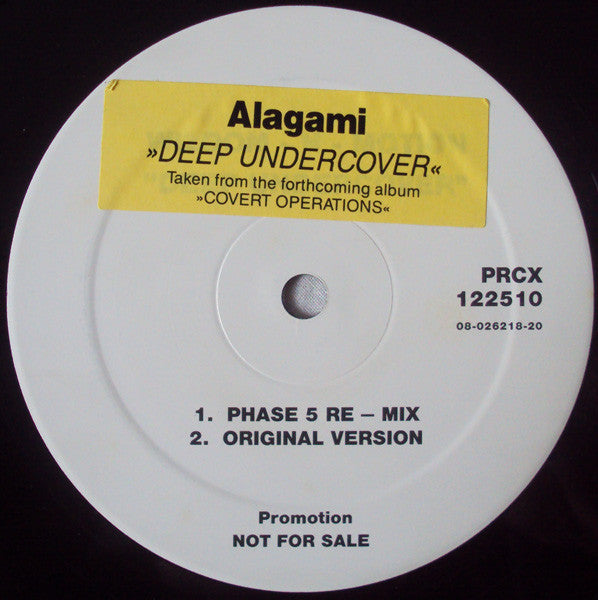 Al Agami : Deep Undercover (12", S/Sided, Promo)