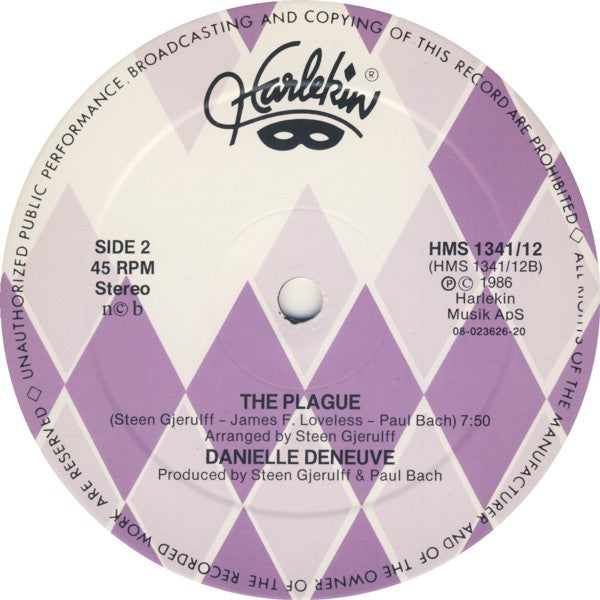 Danielle Deneuve / Robert Powell (2) : The Plague (12", Maxi)