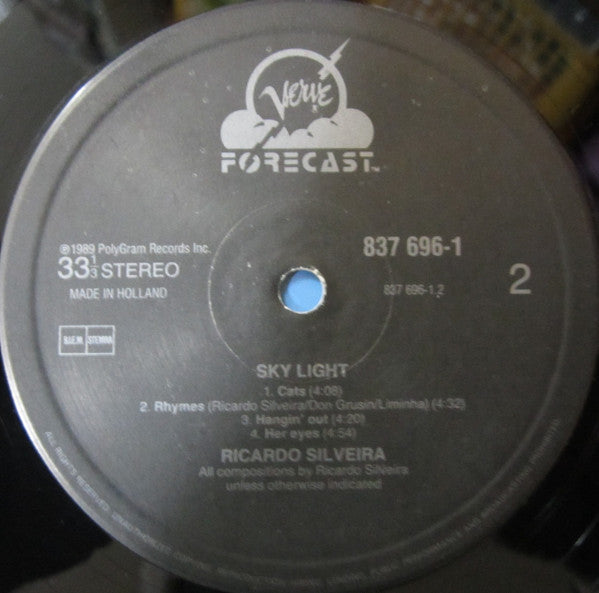 Ricardo Silveira : Sky Light (LP, Album)