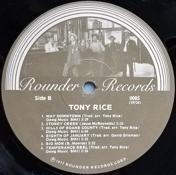 Tony Rice : Tony Rice (LP, Album)