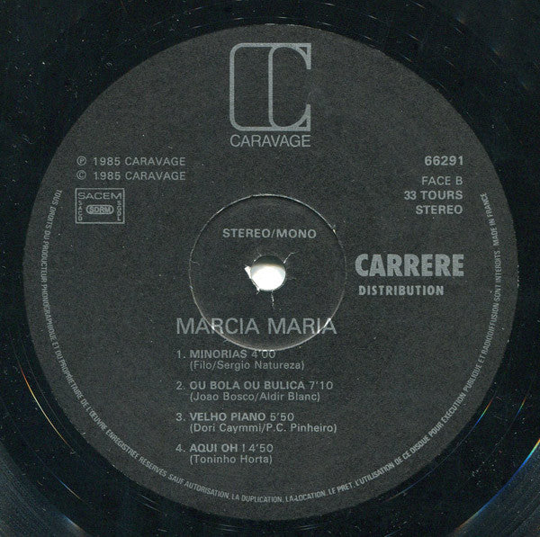 Marcia Maria : Colo De Rio (LP, Album)