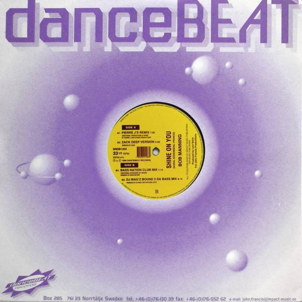 Bob Manning : Shine On You (12")