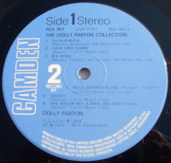 Dolly Parton : The Dolly Parton Collection (2xLP, Comp)