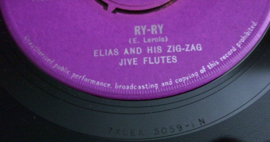 Elias And His Zig-Zag Jive Flutes : Tom Hark (7", Single)