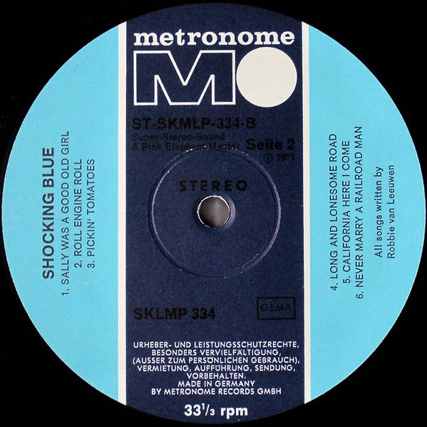 Shocking Blue : Shocking Blue (LP, Comp)