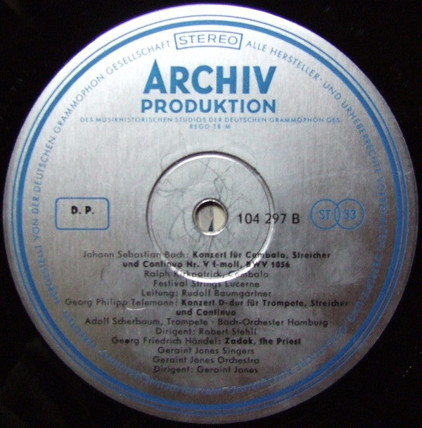 Various : Festliche Musik Des Barock (LP, Comp)