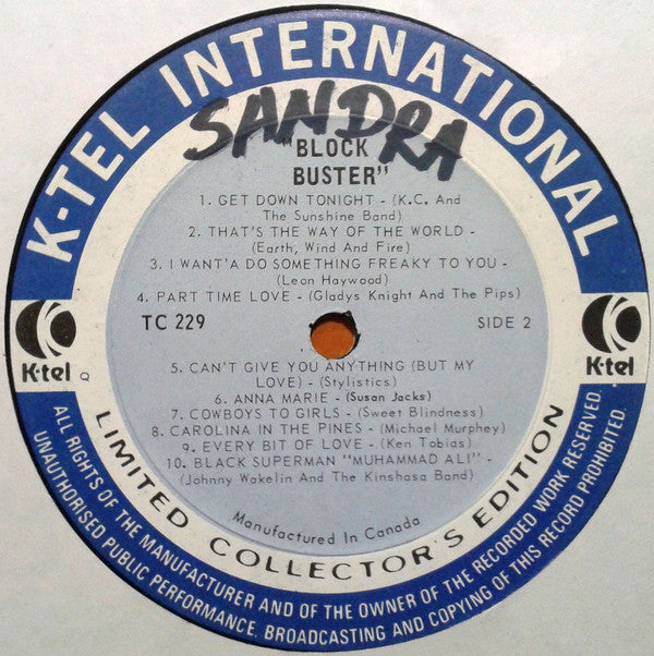 Various : Block Buster (LP, Comp)