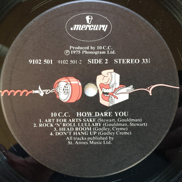 10cc : How Dare You! (LP, Album)