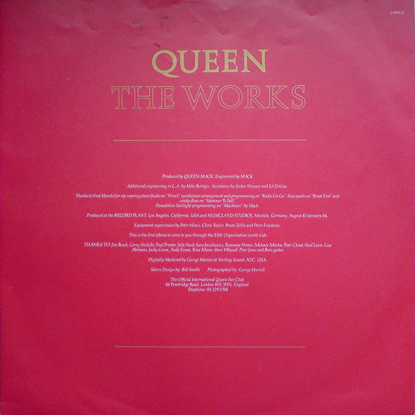 Queen : The Works (LP, Album)