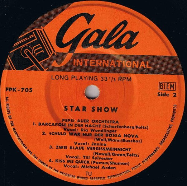 Various : Star Show (7")