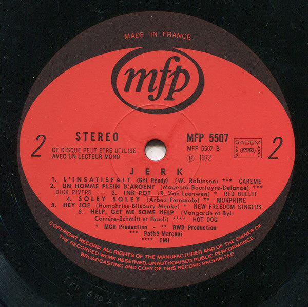 Various : Vous Dansez? Le Jerk (LP, Comp)