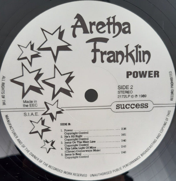 Aretha Franklin : Power (LP, Comp)