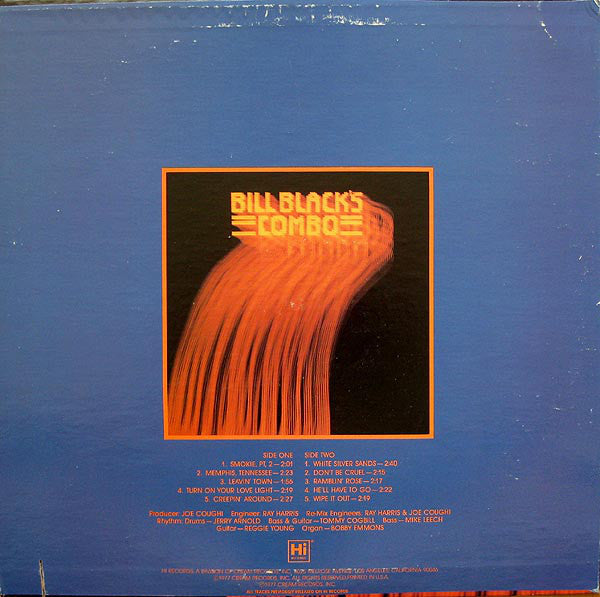 Bill Black's Combo : Memphis Tennessee (LP, Comp)